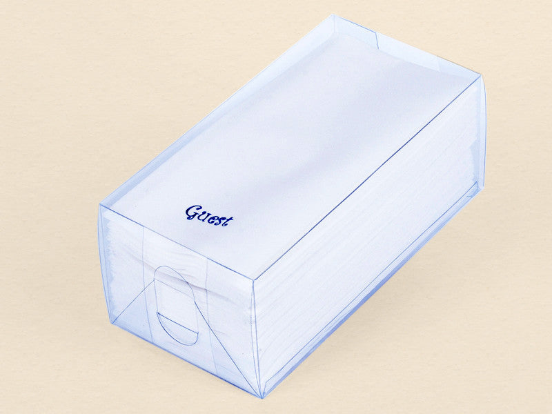 144 Count Nature's Linen Disposable Guest Hand Towels Personalized with a Name/Text